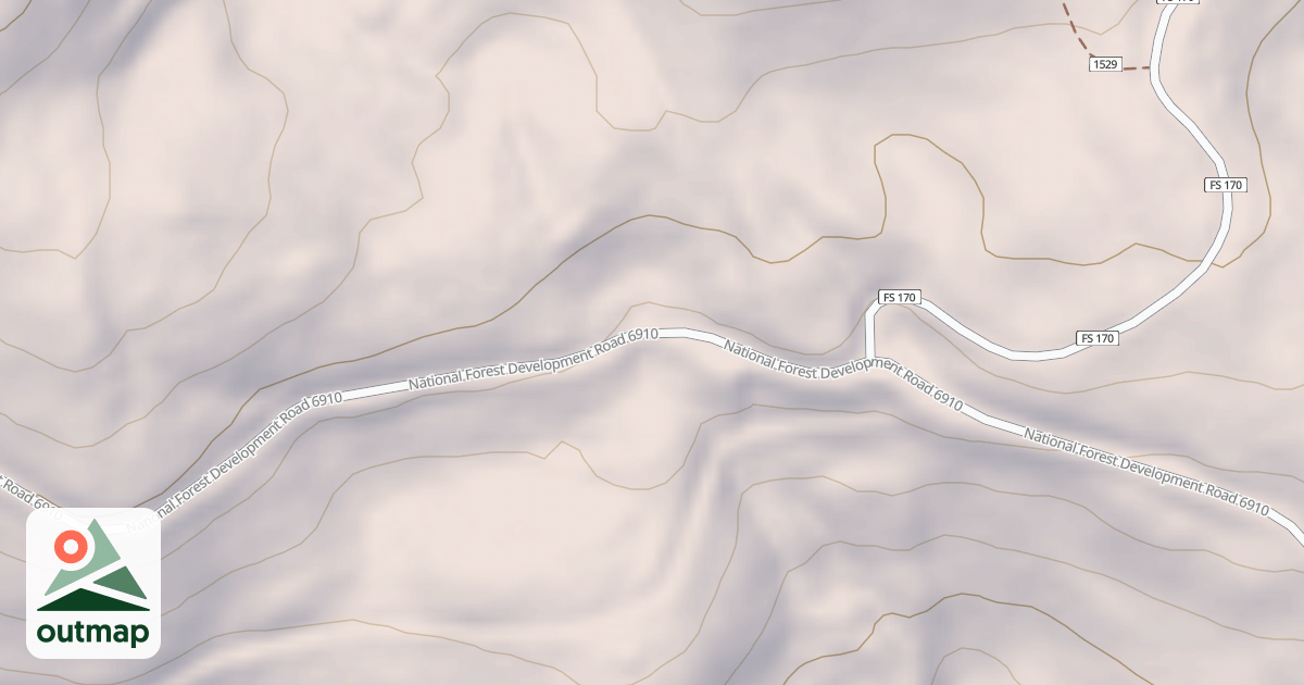 Map of BUTCHER CREEK
