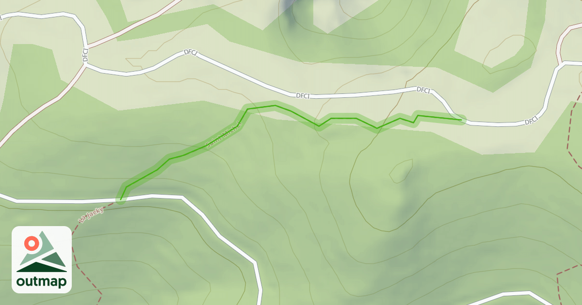 Map of Saint Michel