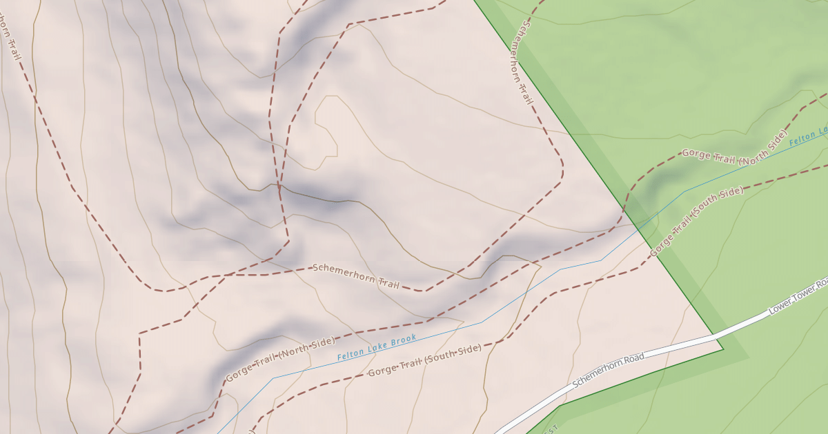 Map preview of Schemerhorn Trail