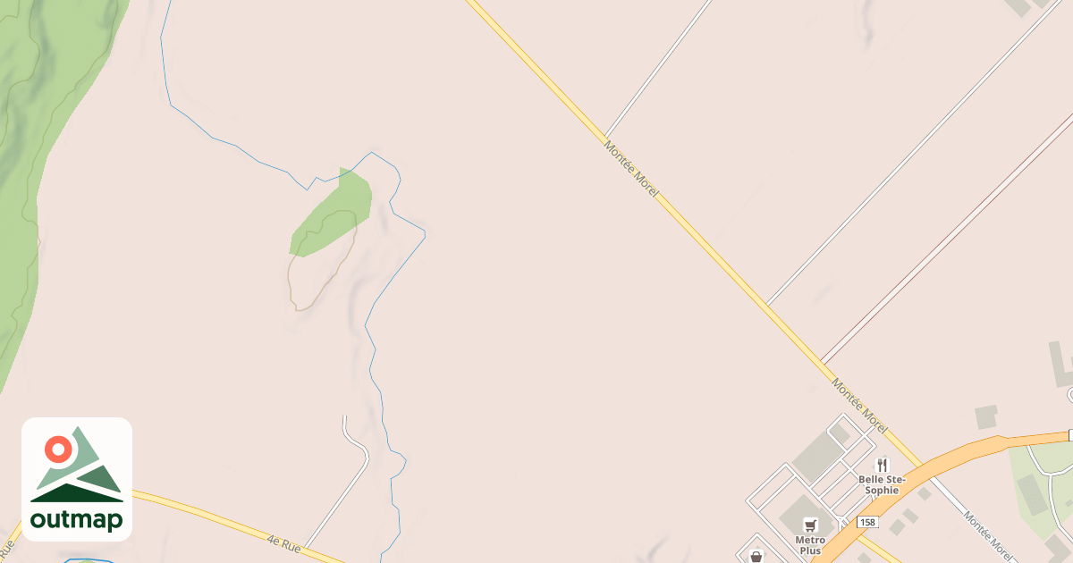 Map of motoneige