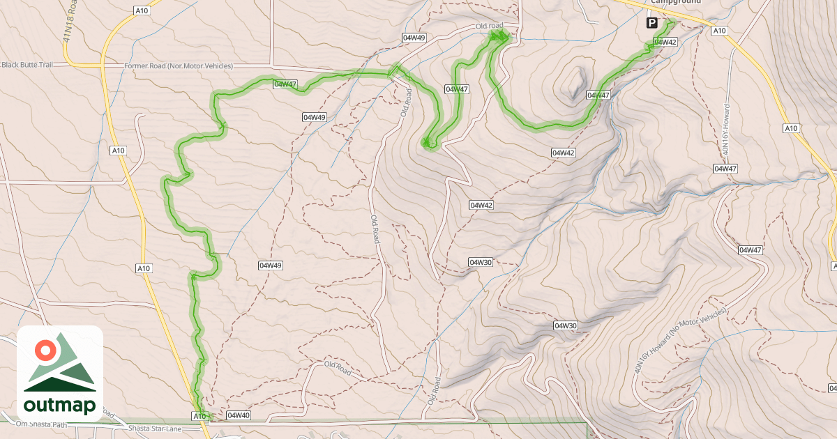 Map of Muir's Ascension