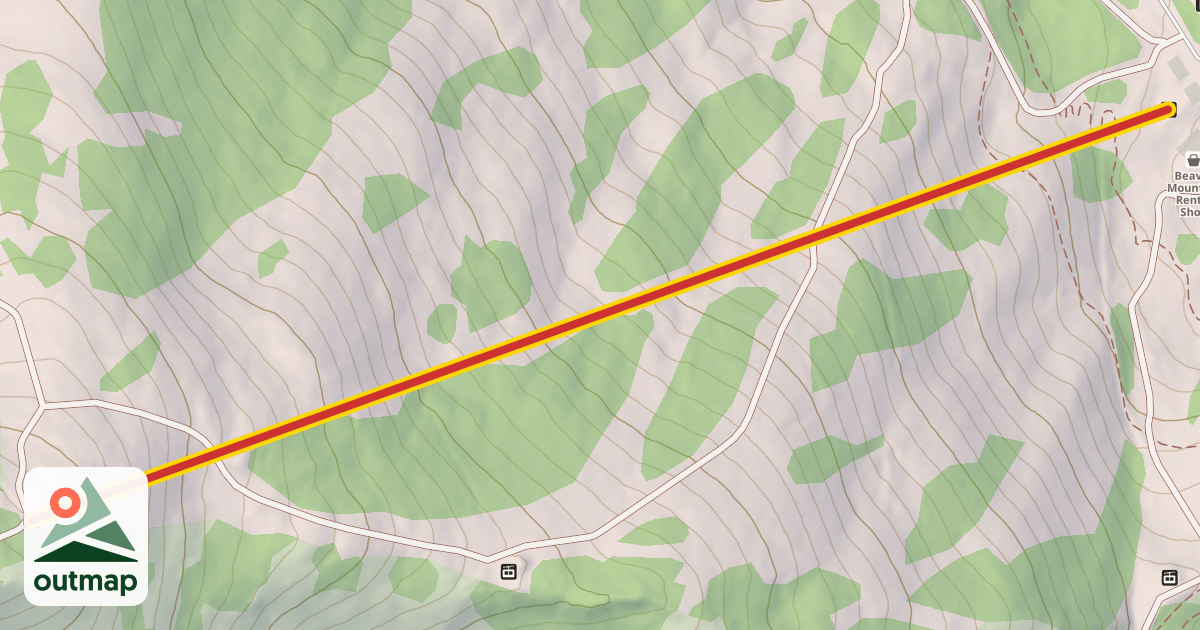 Map of Harry's Dream Lift