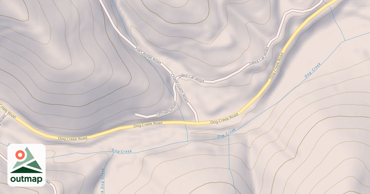 Map of CHASE GULCH