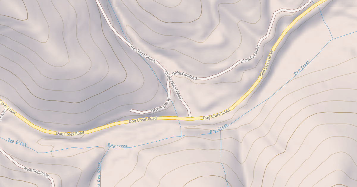 Map preview of CHASE GULCH