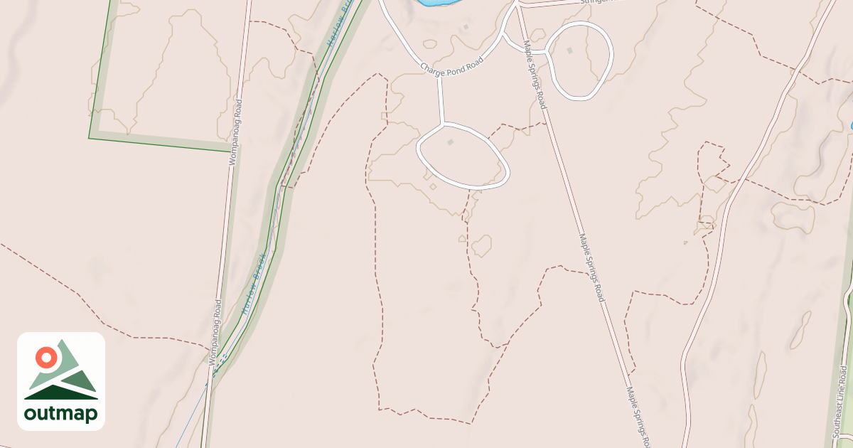 Map of Charge Pond Loop