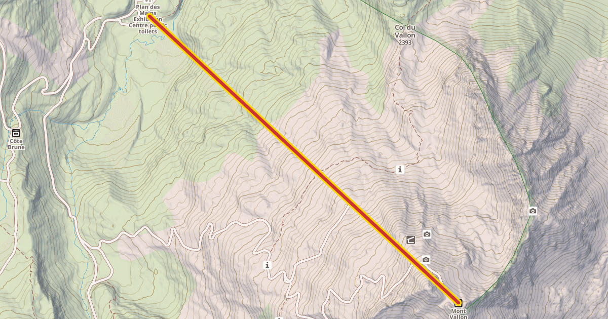 Map preview of Mont Vallon