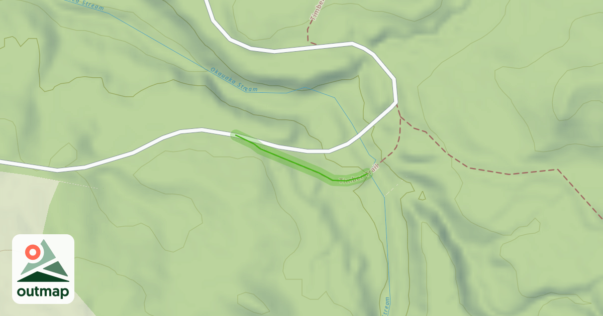 Map of Timber Trail
