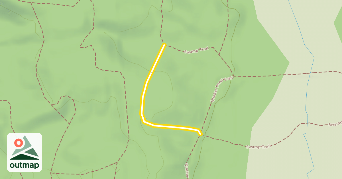 Map of Swamp Trail