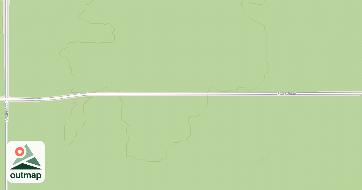 Map of EVANS