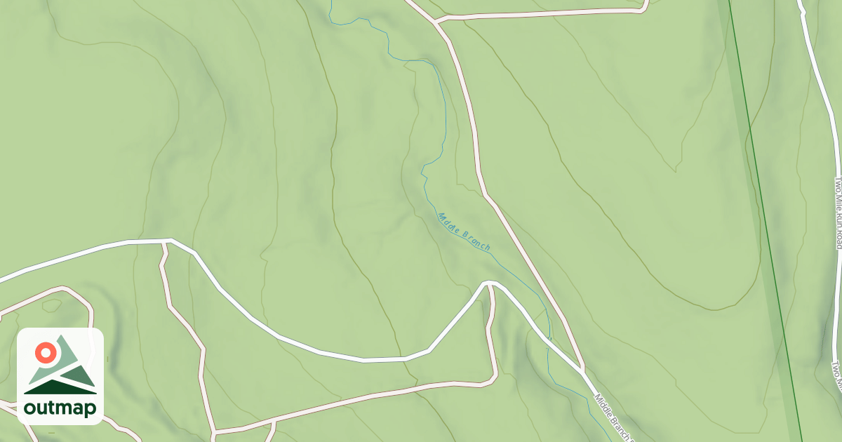 Map of Whiskey Springs Trails