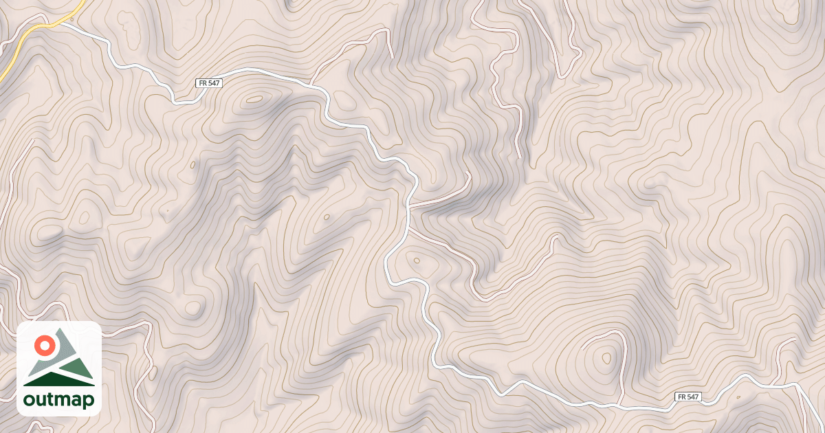 Map of HEMLOCK RIDGE
