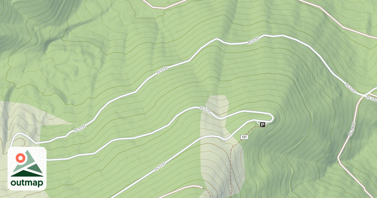 Map of (FDR) LAIRD CREEK