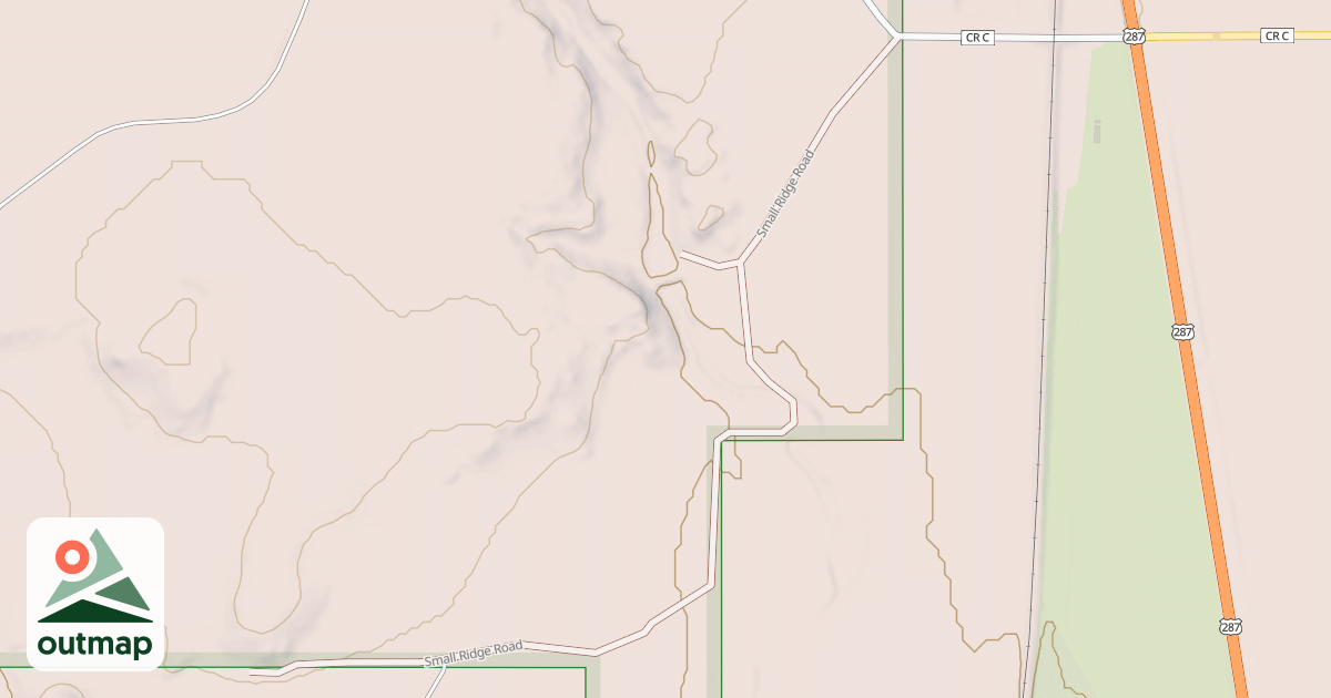 Map of SMALL RIDGE