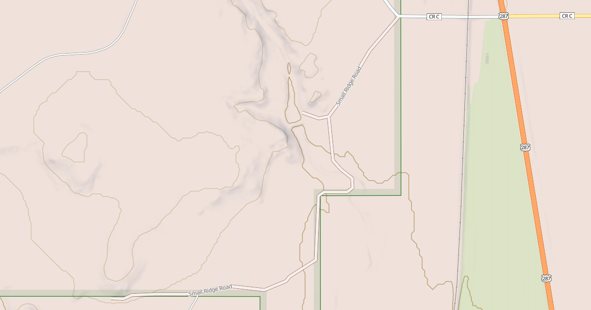 Map preview of SMALL RIDGE