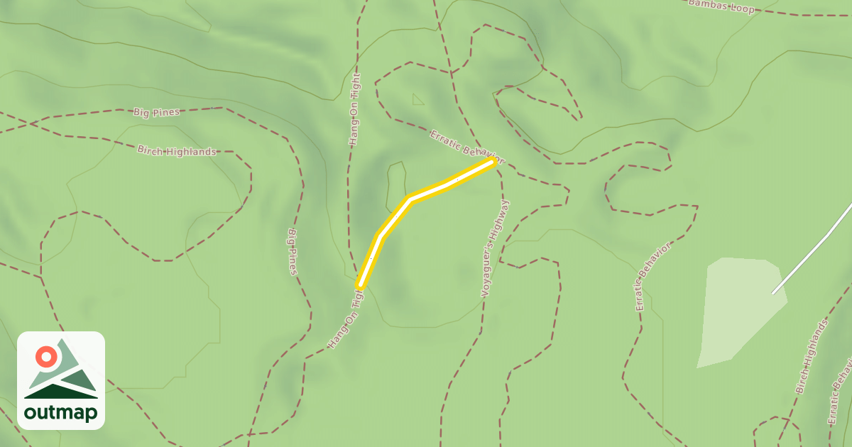 Map of Hang On Tight
