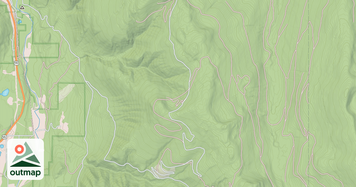 Map of COPPER RIDGE