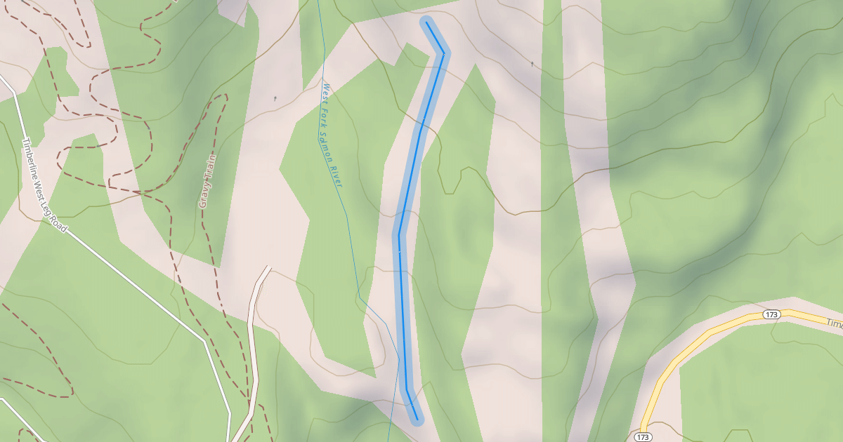 Map preview of West Run