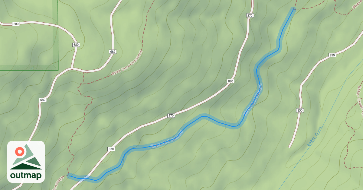 Map of Shave & A Haircut
