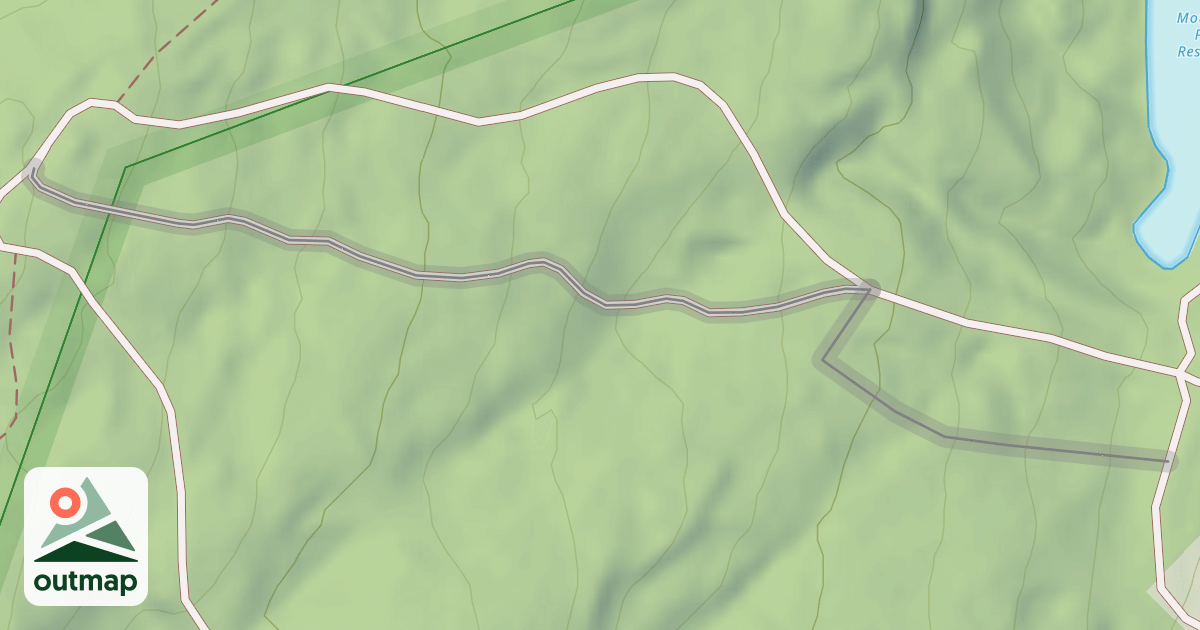 Map of Lift Line Slope