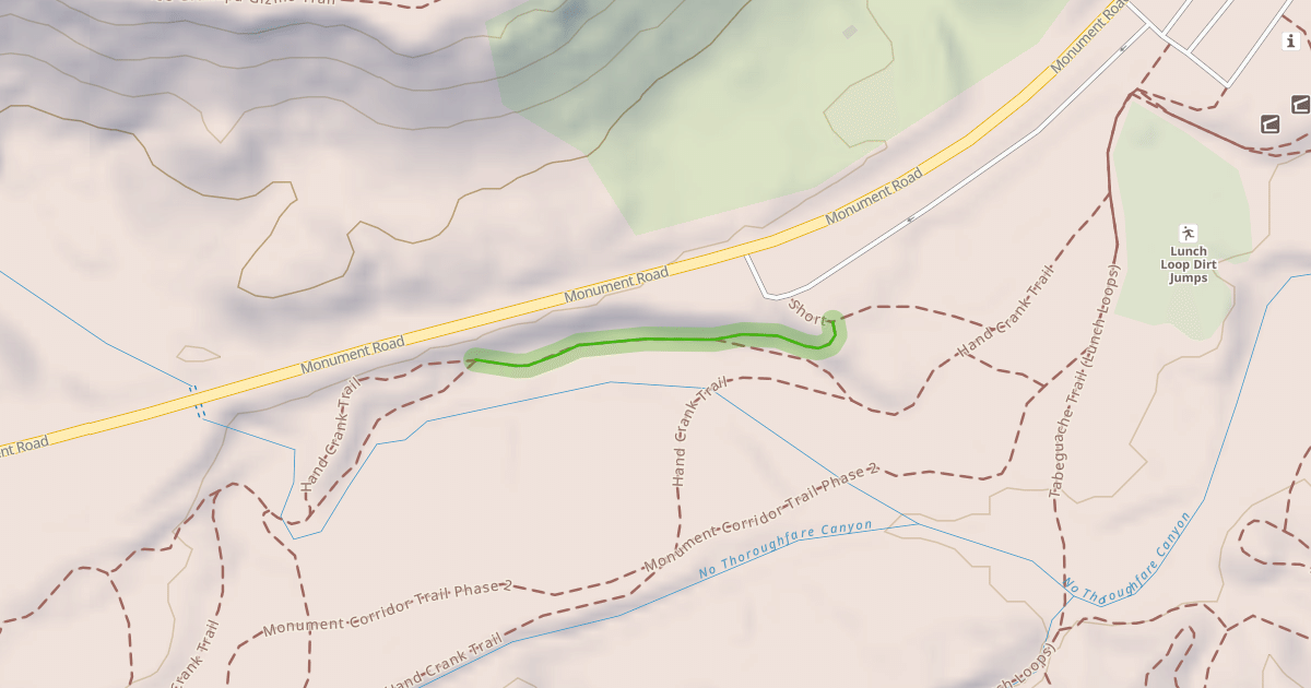 Map preview of Hand Crank Trail
