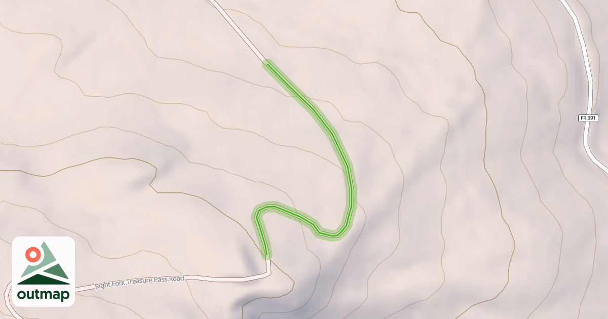 Map of Spencer's Run