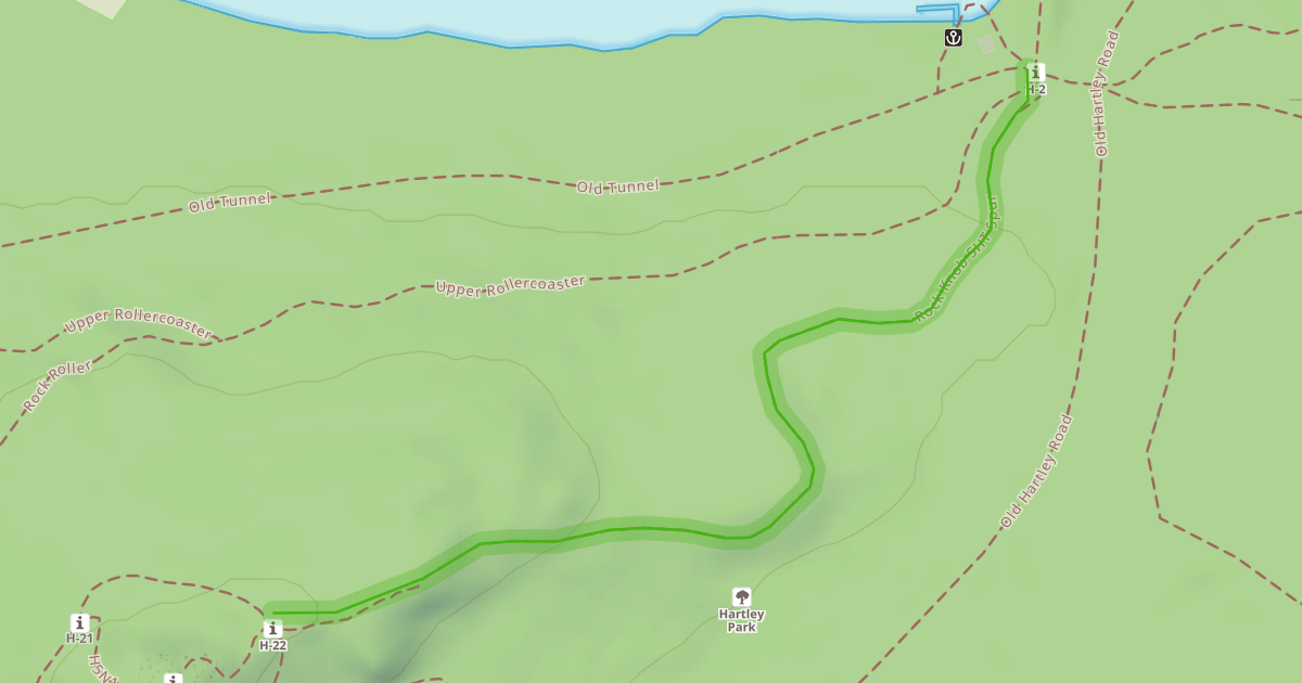 Map preview of Rock Knob SHT Spur