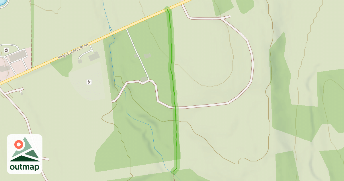 Map of Fred J. Cusimano Westside Overland Trail