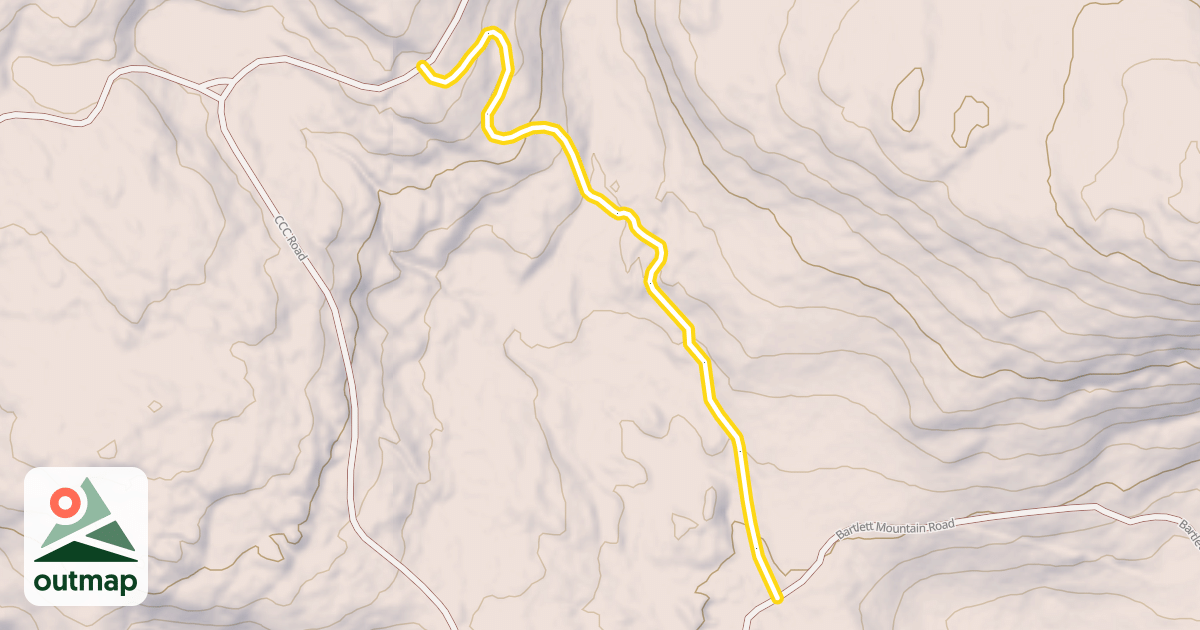 Map of Connector Trail