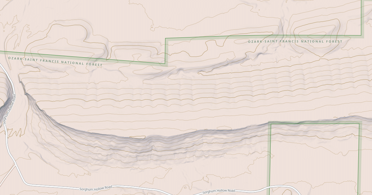 Map preview of Huckleberry Mtn-Orange