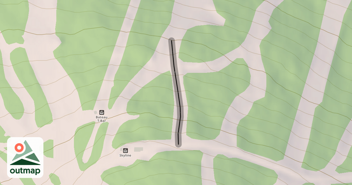 Map of Sluice Chute