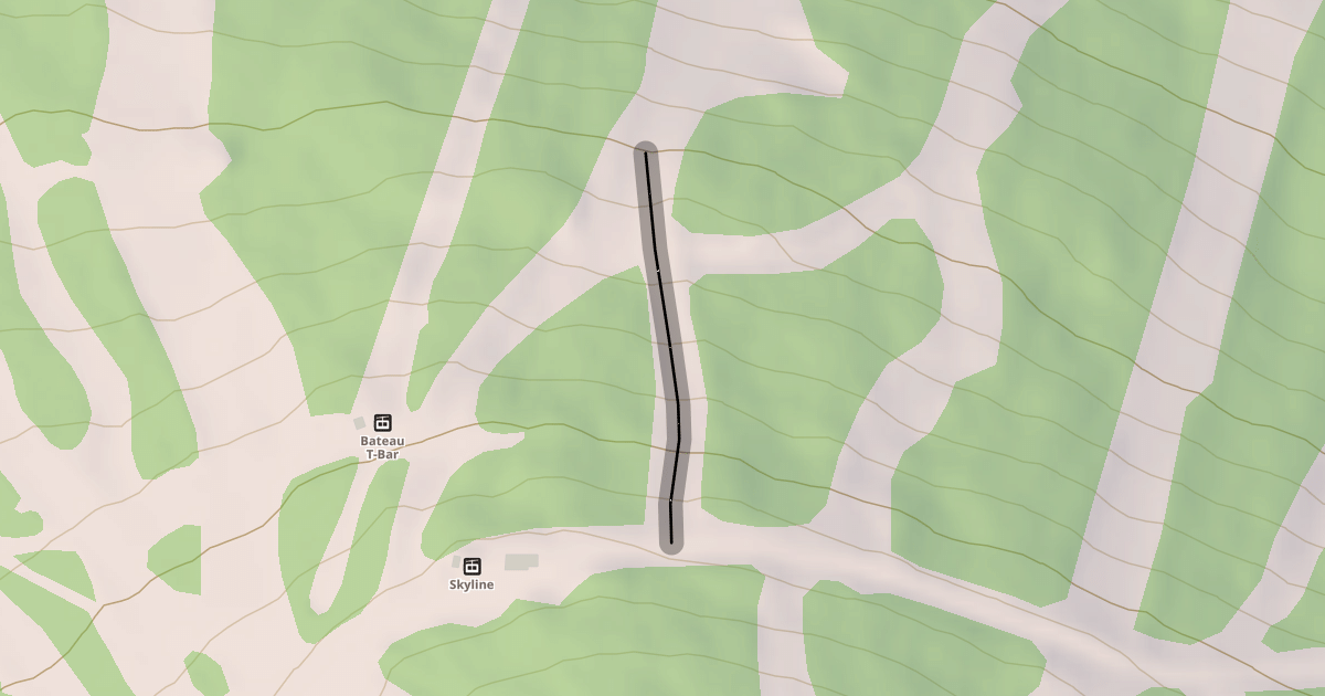 Map preview of Sluice Chute