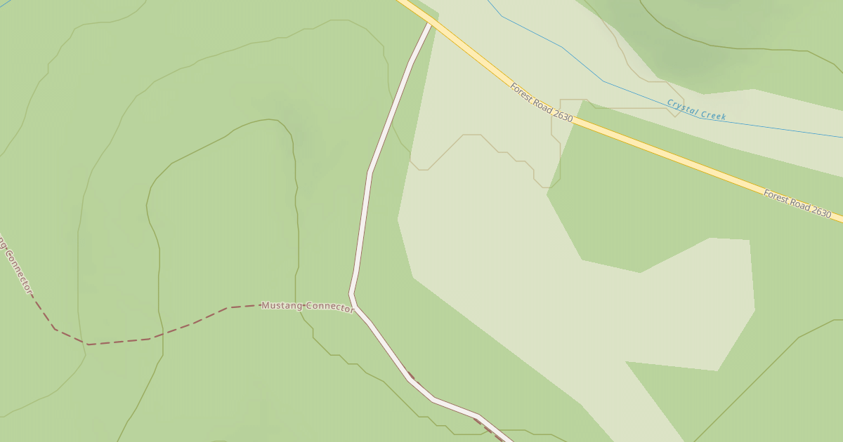 Map preview of USFS Motor Vehicle Use Map Roads {8734D596-EB66-405F-8F2D-2A8A2C8C11F5}