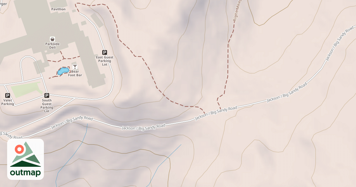 Map of BIG SANDY T1