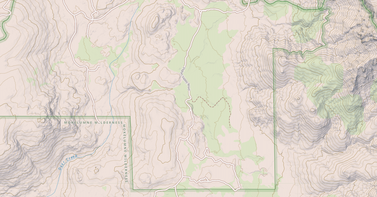 Map preview of Indian Valley