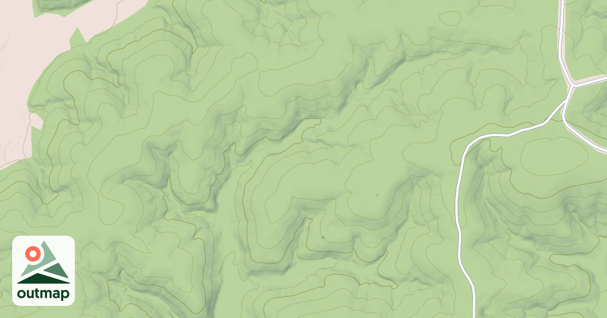 Map of BOUNDARY RIDGE