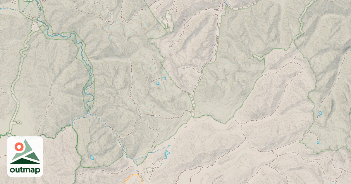 Map of Beaver Creek / Seafoam Road (W