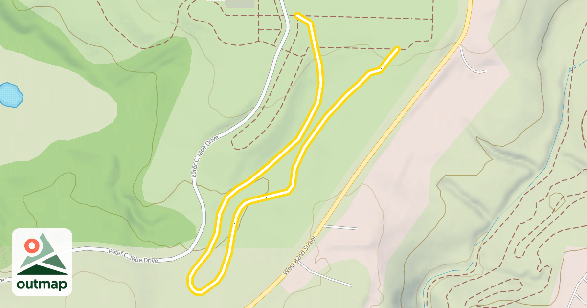 Map of Farm Fields Loop