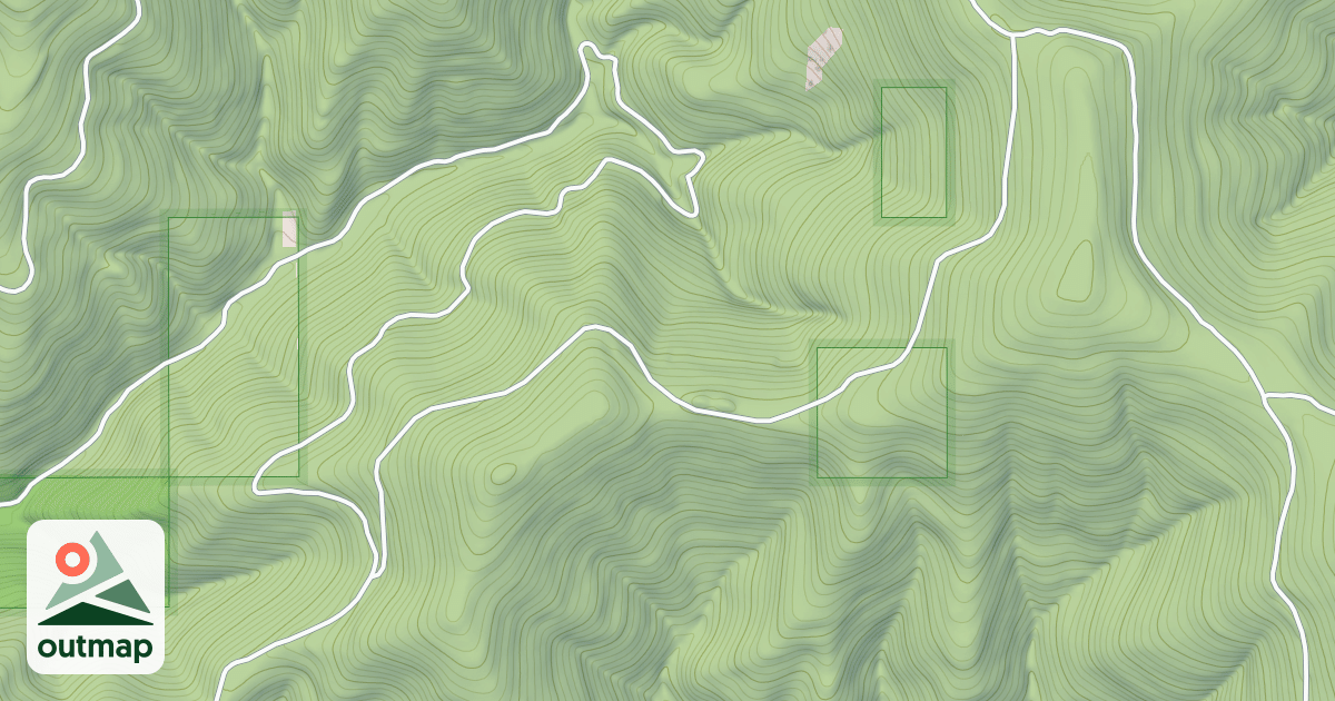 Map of Lavoie Ohv