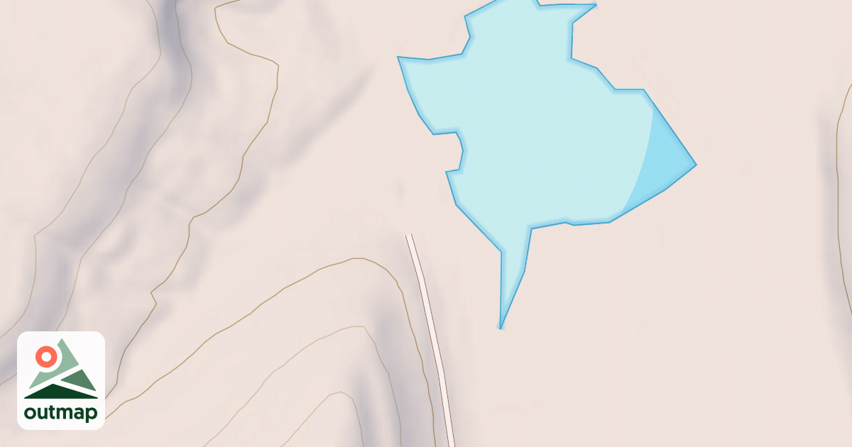 Map of CANE CREEK WETLAND ROAD in Martin