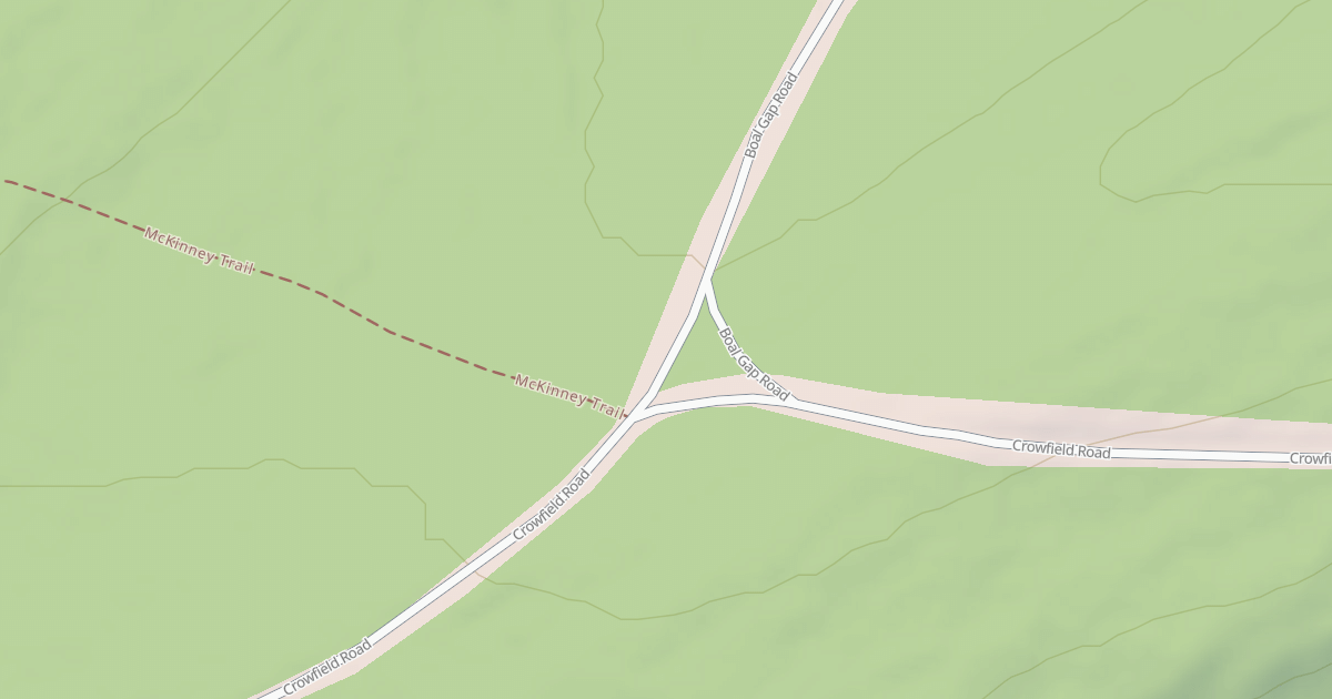 Map preview of Rothrock State Forest Seven Mountains Snowmobile Trails