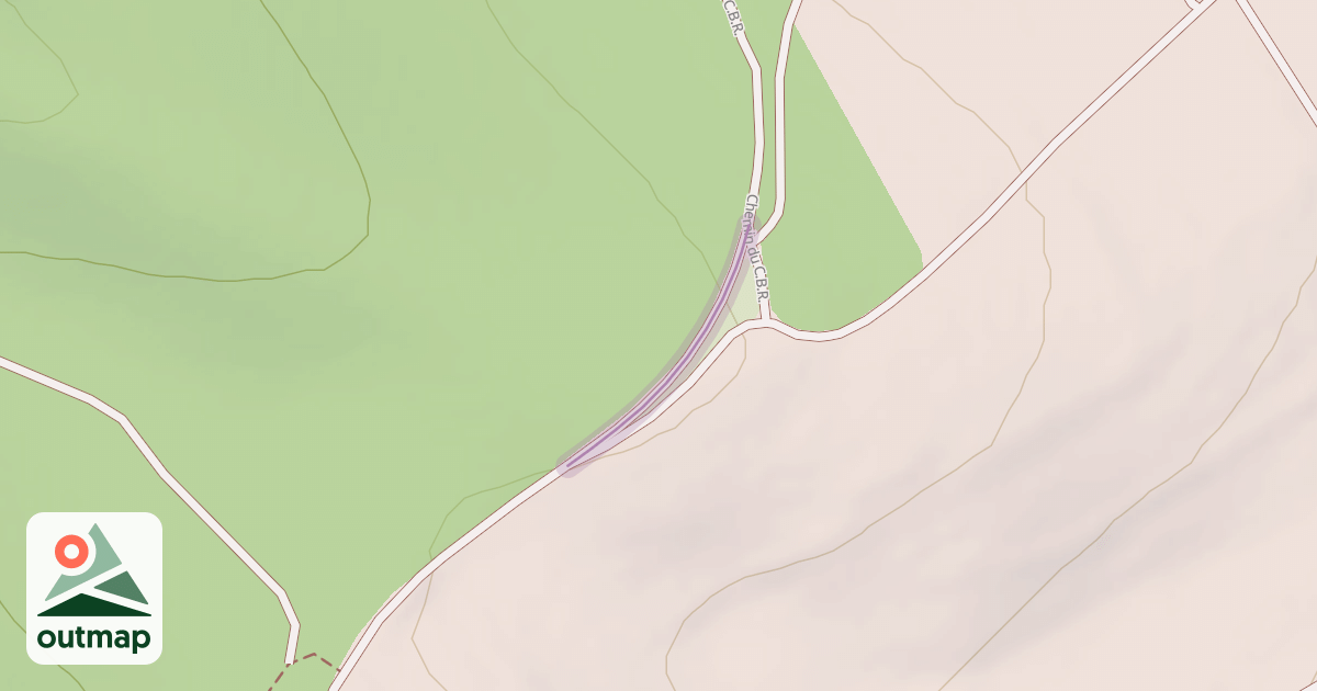 Map of Chemin du C.B.R.