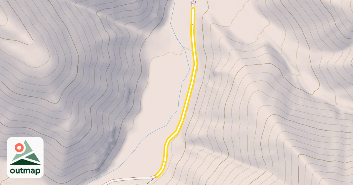 Map of Game Creek Trail