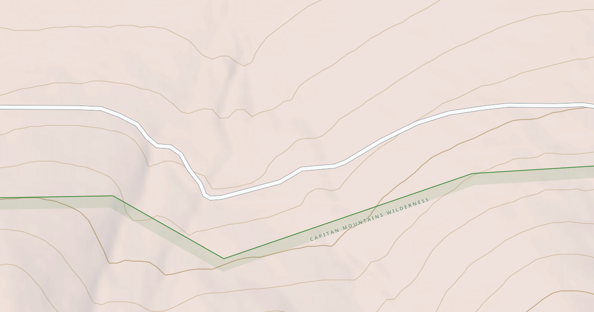 Map preview of USFS National Forest System Roads {F127FE94-2221-46F7-89FD-BC784C3D513C}