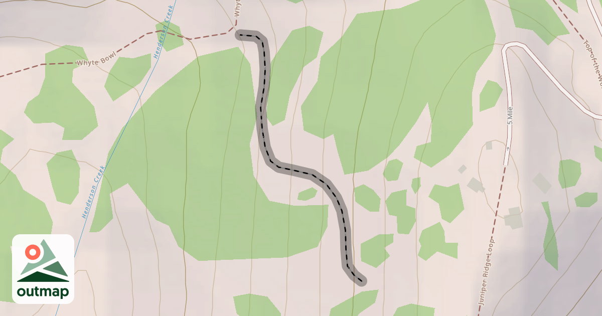 Map of Back Door Glades