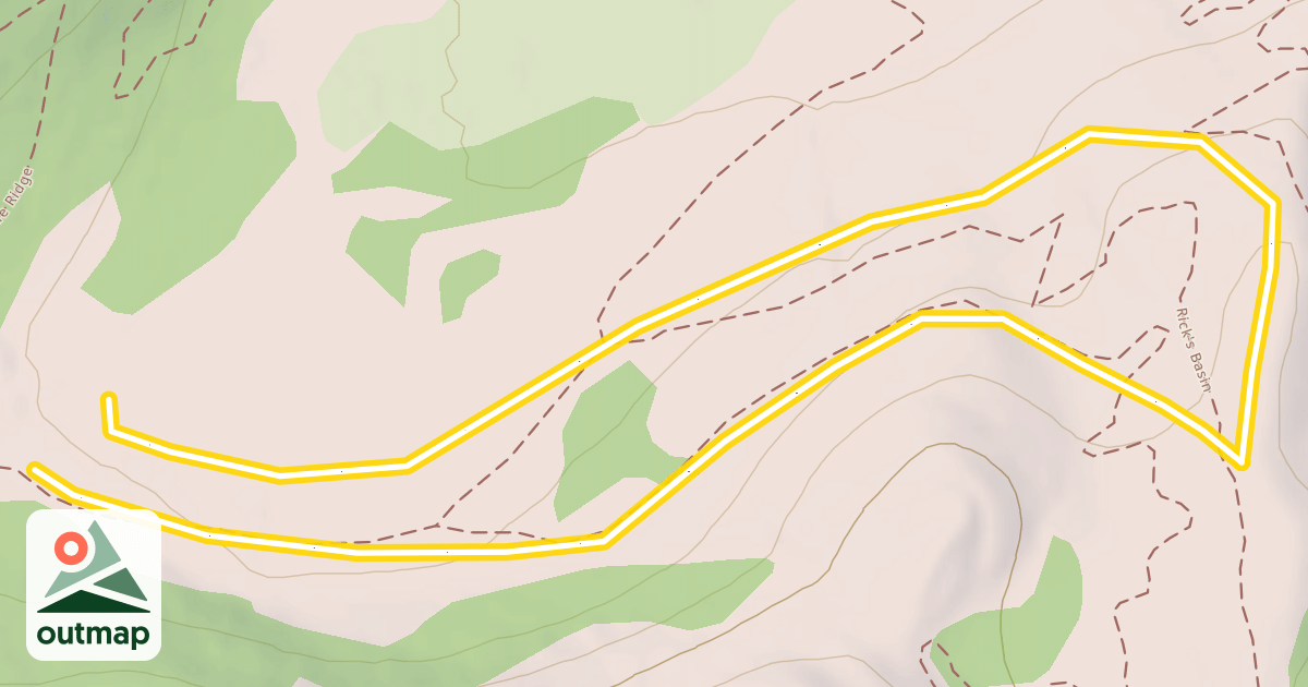 Map of Rick's Basin