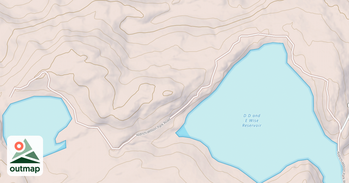 Map of ALDRICH LAKES