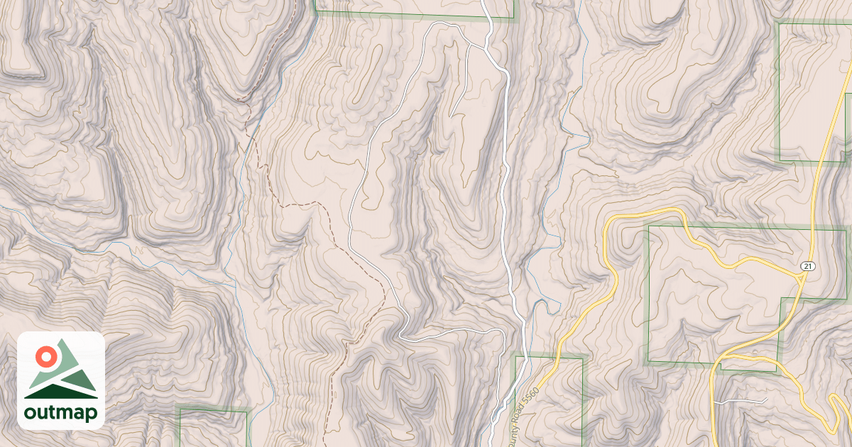 Map of USFS Motor Vehicle Use Map Roads {64F842E5-2A4B-42D8-8CD2-76AEE7B4BB93}