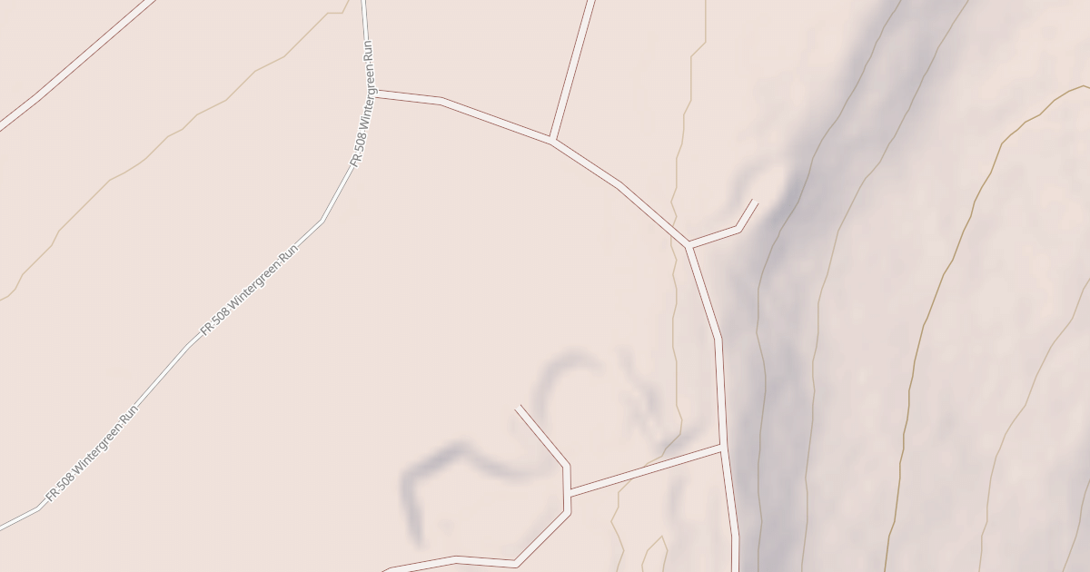 Map preview of WINTERGREEN RUN - B