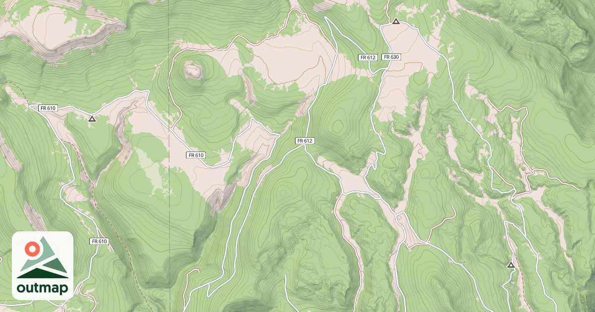 Map of MIDDLE PARK