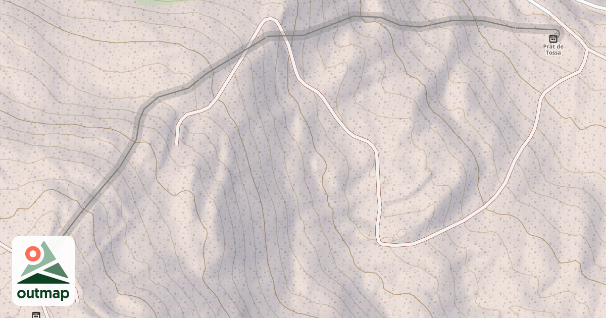 Map of Coma de Pagès